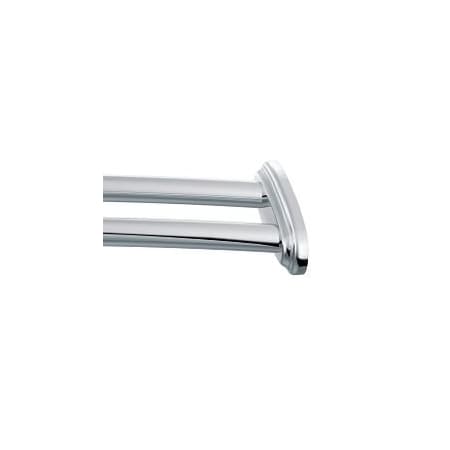 Moen Curved 57-60 Double Shower Rod Ch DN2141CH